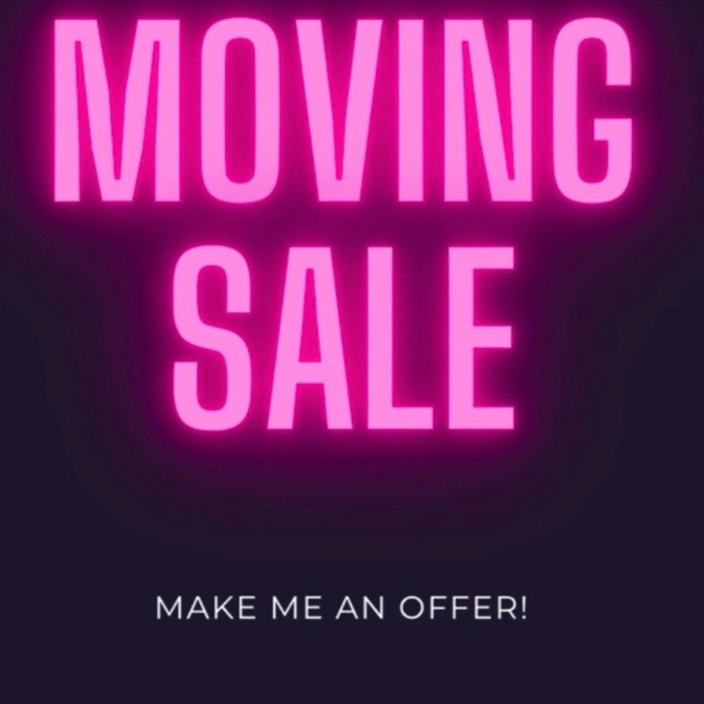 MOVING SALE